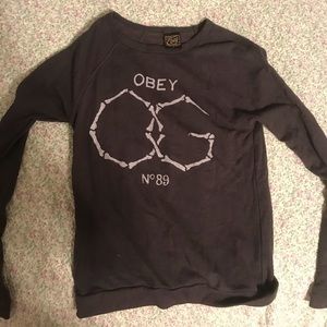 Obey crew neck
